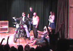 The end of the week long skit